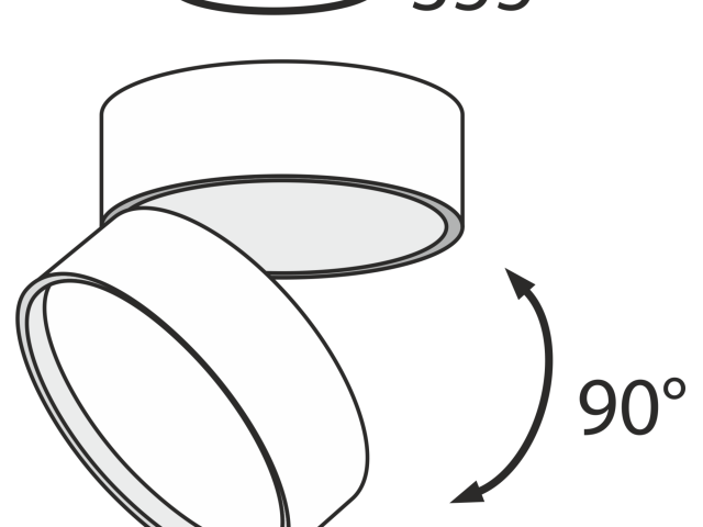 Потолочный светильник Technical C024CL-L18W4K фото:18