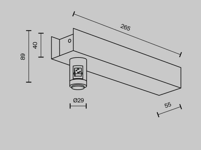 Комплектующие для систем освещения с токоведущими элементами Technical TRA155CW-BB-PT фото:18