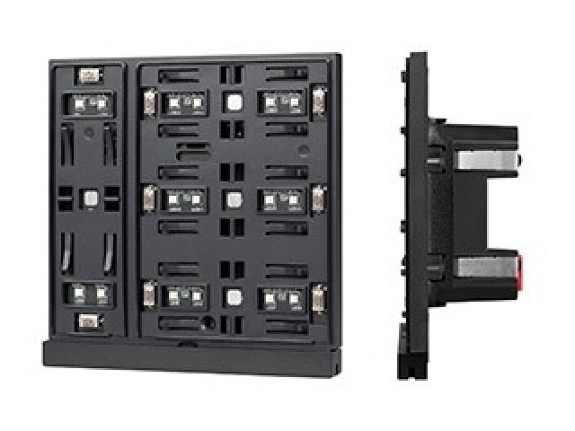 INTELLIGENT ARLIGHT Механизм панели KNX-304-22-IN Black (Bus) (IARL, IP20 Пластик, 2 года) фото:1