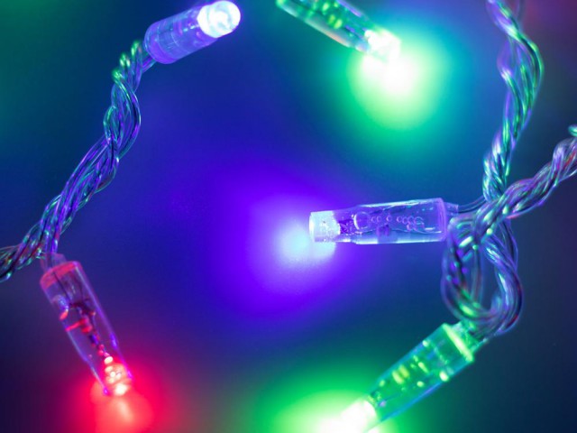 Светодиодная гирлянда ARD-STRING-CLASSIC-10000-CLEAR-100LED-LIVE RGB (230V, 7W) (Ardecoled, IP65) фото:2