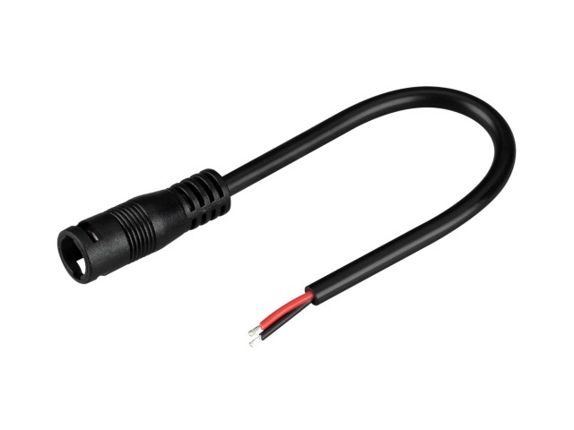 Коннектор выводной DC-MONO-2PIN-L150-F (JACK 5.5, LOCK) (Arlight, -) фото:3