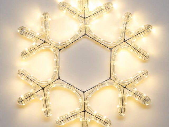 Фигура ARD-SNOWFLAKE-M7-450x375-108LED Warm (230V, 6.5W) (Ardecoled, IP65) фото:4