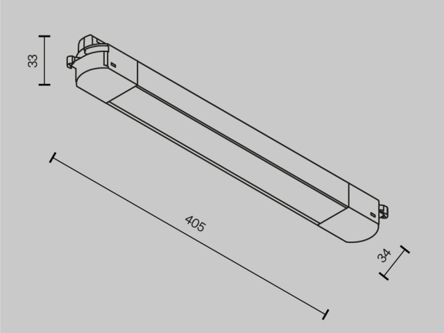 Трековый светильник Technical TR000-1-12W3K-B_1 фото:9
