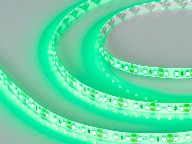 Лента герметичная RTW-SE-A120-8mm 12V Green (9.6 W/m, IP65, 2835, 5m) (Arlight, -) фото:4