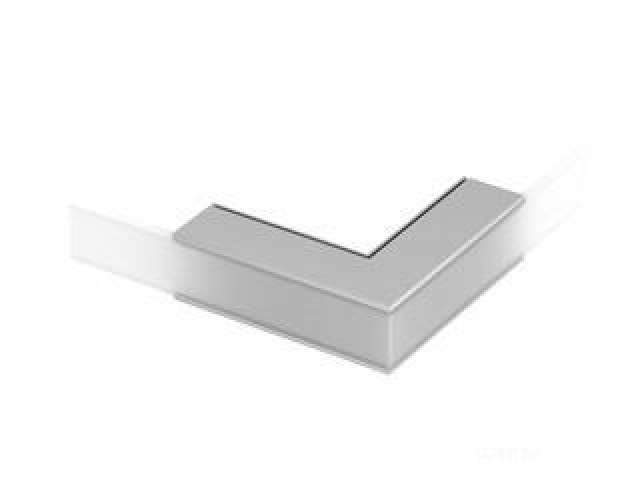 Угол PLS-LOCK-H25-L90W внешний (с экраном MAT-L) (Arlight, Металл) фото:2