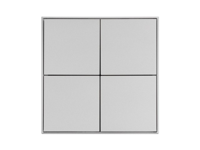 INTELLIGENT ARLIGHT Кнопочная панель KNX-304-23-IN Silver (BUS, Frame) (IARL, IP20 Металл, 2 года) фото:2