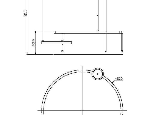 Подвесной светильник Maytoni MOD016PL-L52BK фото:4