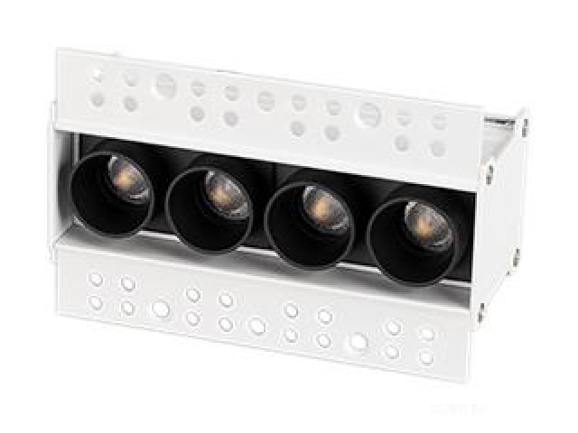 Светильник MS-ORIENT-BUILT-TRIMLESS-TC-S38x127-10W Warm3000 (WH-BK, 30 deg, 230V) (Arlight, IP20 Металл, 5 лет) фото:1