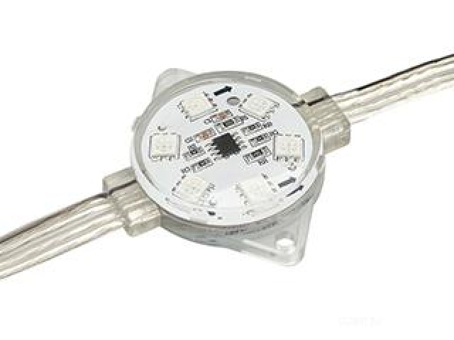 Флэш-модуль VISOR-SPI-D40-6LED-24V RGB (Arlight, IP68 Пластик, 3 года) фото:3