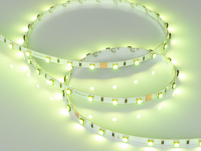 Лента MINI-F60-5mm 24V RGB (6 W/m, IP20, 3535, 5m) (Arlight, узкая) фото:14