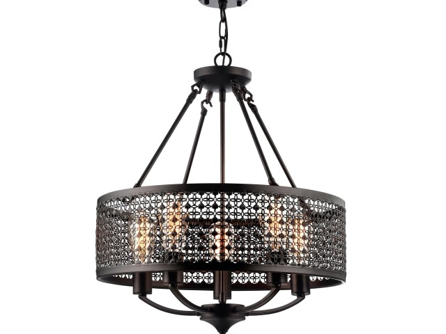 Люстра Freya FR4166-PL-05C-BL фото:2