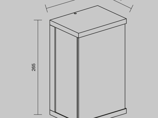 Уличный настенный светильник Outdoor O021WL-L10B3K фото:4