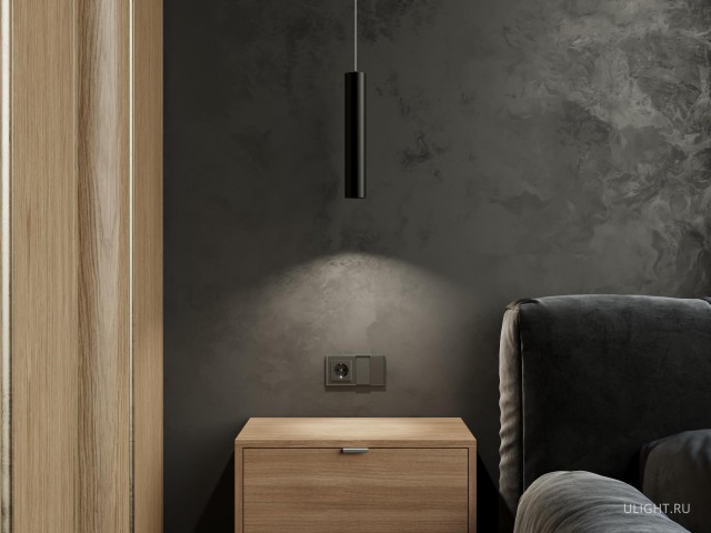 Подвесной трековый светильник HOKASU Tube Hang TR4 (55-320/ral9003 – 10w/3090/10deg) фото:10