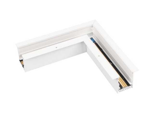 Коннектор угловой MAG-CON-4560-F-L90 (WH) (Arlight, IP20 Металл, 3 года) фото:1