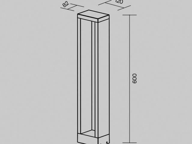 Ландшафтный светильник Outdoor O462FL-L10GF3K фото:3