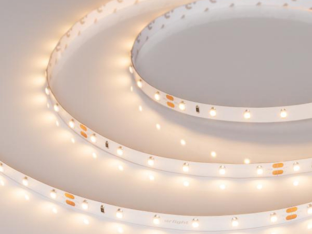 Лента RT 2-5000 24V Warm2700 (3528, 300 LED, LUX) (Arlight, 4.8 Вт/м, IP20) фото:7