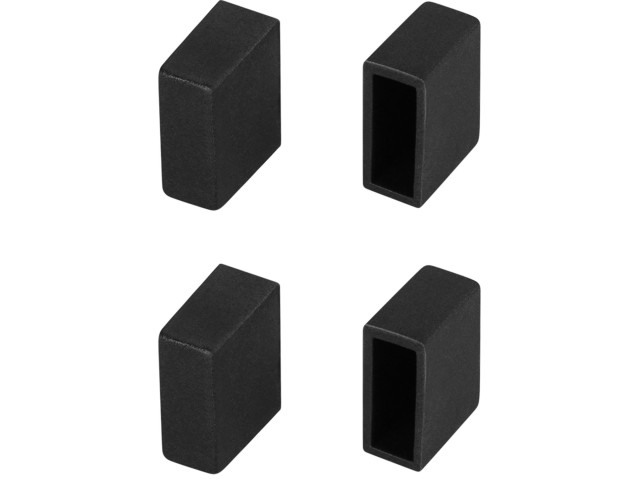 Заглушка WPH-FLEX-0612-SIDE BLACK глухая (Arlight, Силикон) фото:1