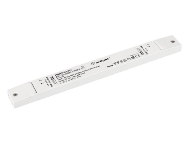 Блок питания ARV-SP-24030-LINEAR-PFC (24V, 1.25A, 30W) (Arlight, IP20 Пластик, 5 лет) фото:3