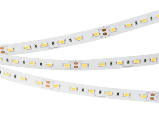 Лента ULTRA-5000 24V Warm2700 2xH (5630, 300 LED, LUX) (Arlight, 27 Вт/м, IP20) фото:4