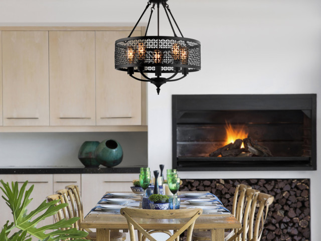 Люстра Freya FR4166-PL-03C-BL фото:1