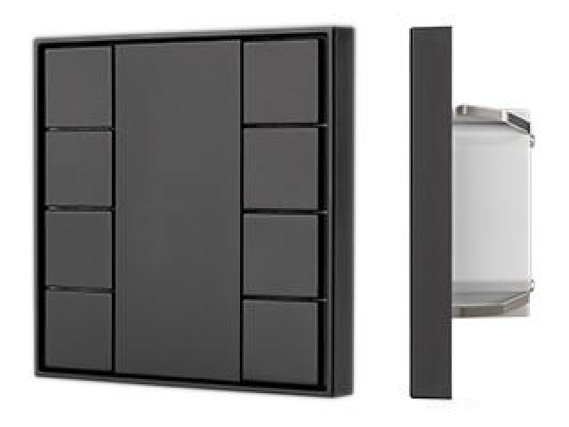 INTELLIGENT ARLIGHT Панель KNX-223-8-BLACK (BUS) (IARL, IP20 Пластик, 3 года) фото:3