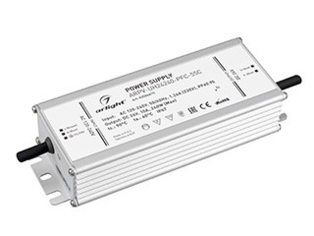 Блок питания ARPV-UH24240-PFC-55C (24V, 10.0A, 240W) (Arlight, IP67 Металл, 5 лет) фото:6