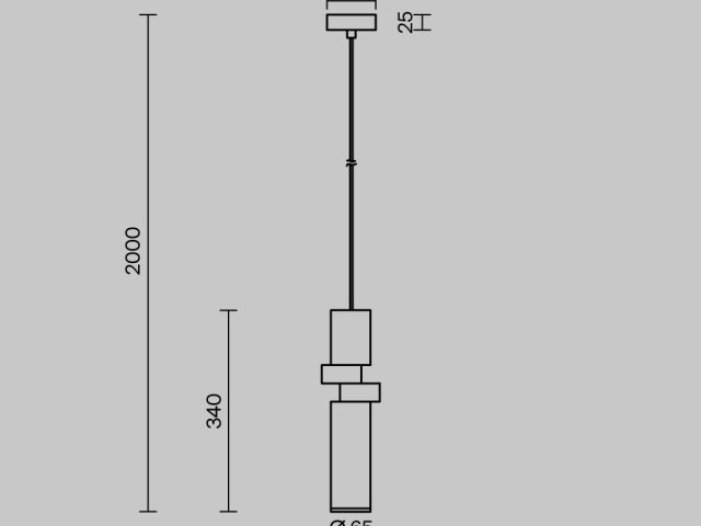 Подвесной светильник Maytoni MOD303PL-01CFL2 фото:3