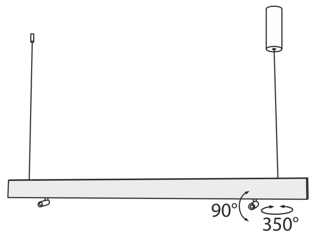 Подвесной светильник Technical P068PL-L27W4K фото:3