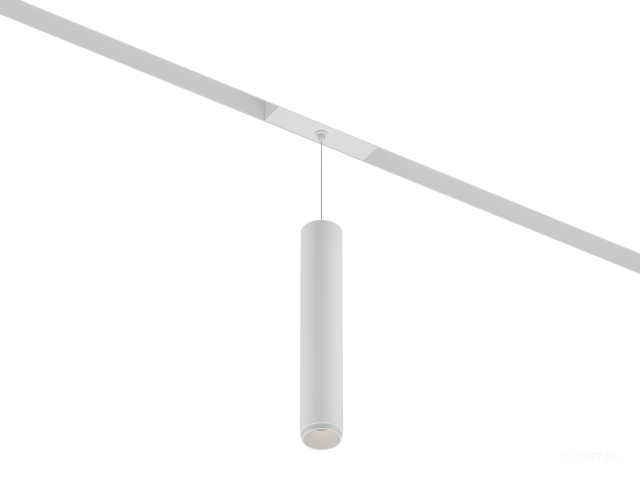 Светильник HOKASU OneLine Tube Hang Zoom (RAL9003/D55/320mm — 2.7K/10W/12-50deg) фото:1