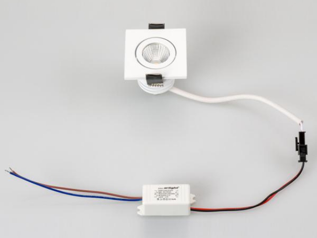 Светодиодный светильник LTM-S50x50WH 5W Day White 25deg (Arlight, IP40 Металл, 3 года) фото:13