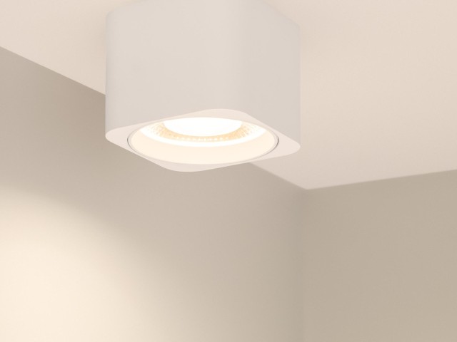 Светильник SP-DICE-S78x78-10W Warm3000 (WH, 24 deg, 230V) (Arlight, IP54 Металл, 5 лет) фото:6