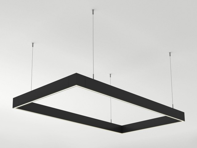 Светильник ALT-LINEAIR-RECTANGLE-FLAT-UPDOWN-DIM-1375x785-140W Day4000 (BK, 100 deg, 230V) (Arlight, IP20 Металл, 3 года) фото:2