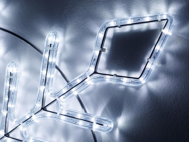 Фигура ARD-SNOWFLAKE-M9-900x900-360LED White (230V, 22W) (Ardecoled, IP65) фото:2