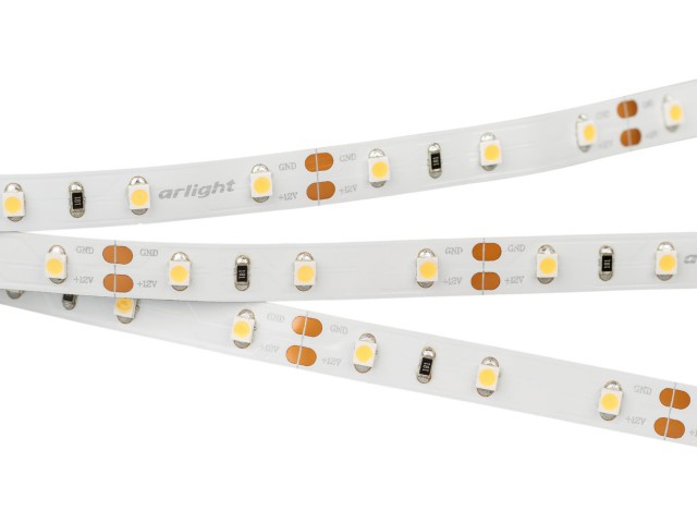 Лента RT-A60-8mm 12V Warm2700 CRI98 (4.8 W/m, IP20, 2835, 5m) (Arlight, 4.8 Вт/м, IP20) фото:8