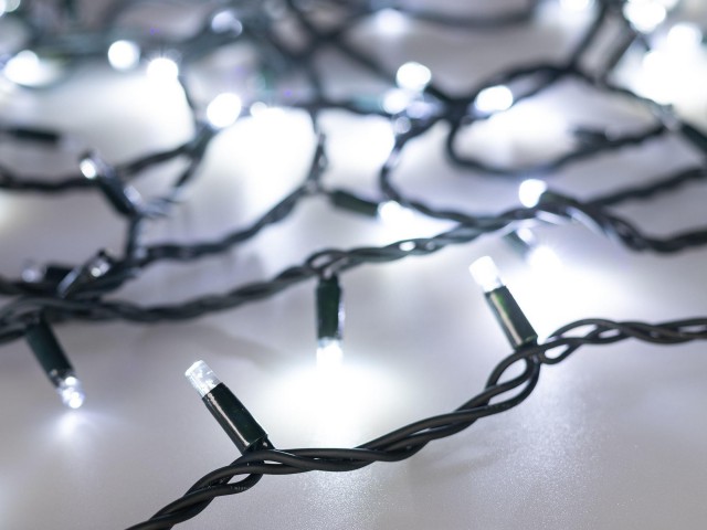Светодиодная гирлянда ARD-STRING-PRO-1000-GREEN-100LED-PULSE White (230V, 7W) (Ardecoled, IP65) фото:3