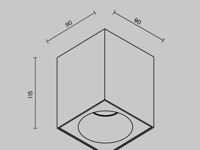 Потолочный светильник Technical C030CL-01W фото:11