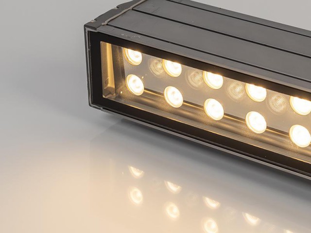 Светодиодный прожектор AR-LINE-1000XL-54W-24V RGB (Grey, 30 deg, DMX512) (Arlight, Закрытый) фото:7