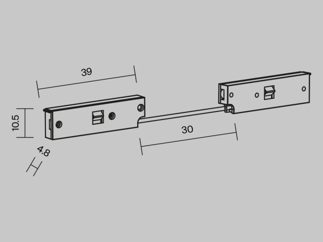 Комплектующие для трековой системы Technical TRA184CPC-1B-7.5 фото:103