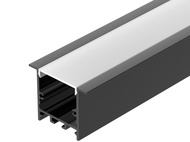 Профиль SL-LINIA49S-F-2000 ANOD BLACK (Arlight, Алюминий) фото:6