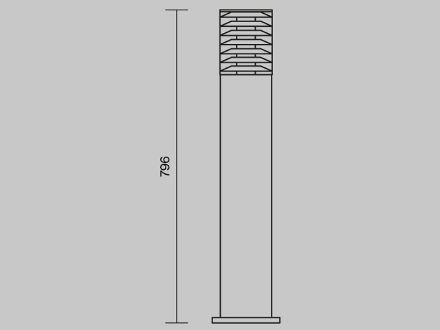 Ландшафтный светильник Outdoor O576FL-01B фото:14