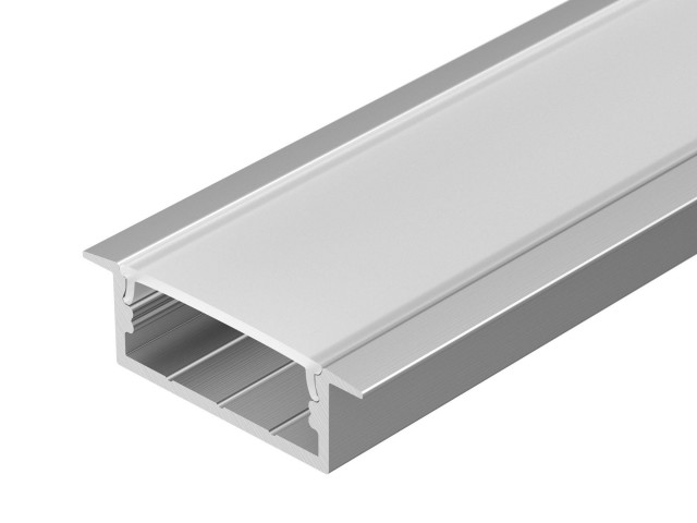Профиль с экраном ARH-WIDE-F-H10-2000 ANOD+OPAL (Arlight, Алюминий) фото:8