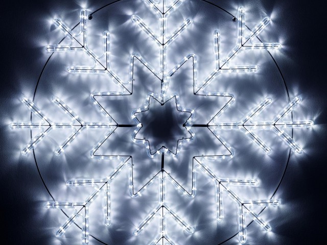 Фигура ARD-SNOWFLAKE-M8-950x950-540LED White (230V, 33W) (Ardecoled, IP65) фото:1