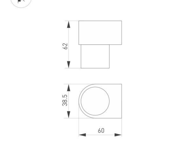 Светильник SP-SPICY-WALL-MINI-S60x39-3W Day4000 (BK, 40 deg, 230V) (Arlight, IP20 Металл, 3 года) фото:7