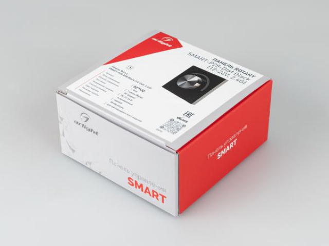 Панель Rotary SMART-P28-DIM Black (12-24V, 2.4G) (Arlight, IP20 Пластик, 5 лет) фото:7