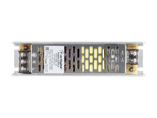 Блок питания HTS-100L-12 (12V, 8.4A, 100W) (Arlight, IP20 Сетка, 3 года) фото:6