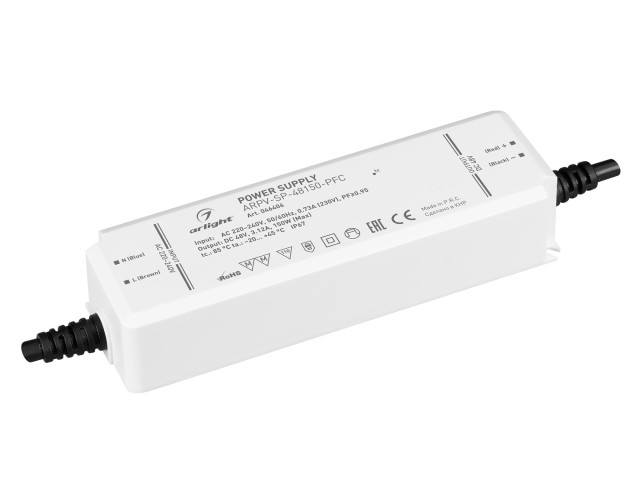 Блок питания ARPV-SP-48150-PFC (48V, 3.12A, 150W) (Arlight, IP67 Пластик, 5 лет) фото:1