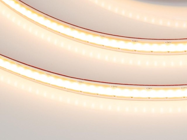 Лента COB-X480-10mm 24V Warm2700 (10 W/m, IP20, 5m, FreeCut) (Arlight, Свободная резка) фото:2