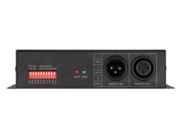 Декодер ARL-7022-DMX (12-24V, 3x8A, DMX512, XLR3) (Arlight, IP20 Металл, 3 года) фото:9