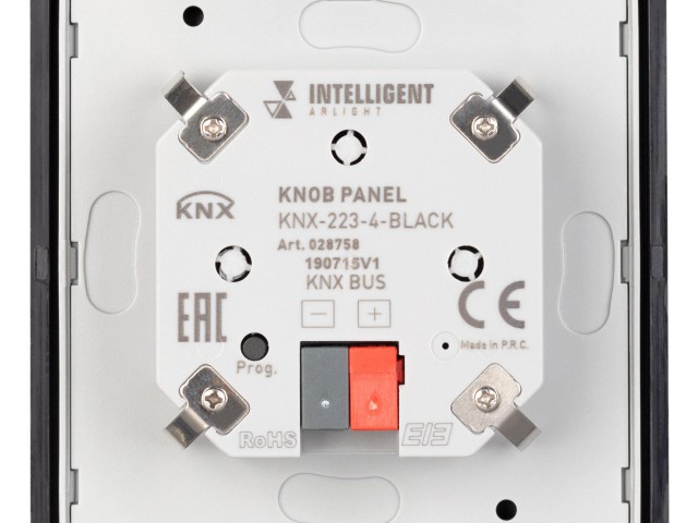 INTELLIGENT ARLIGHT Панель KNX-223-4-BLACK (BUS) (IARL, IP20 Пластик, 3 года) фото:7