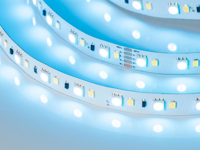 Лента IC-BA108-12mm 48V RGBW-Warm (15 W/m, IP20, 5060/2835, 40m) (Arlight, стабилизированная) фото:13